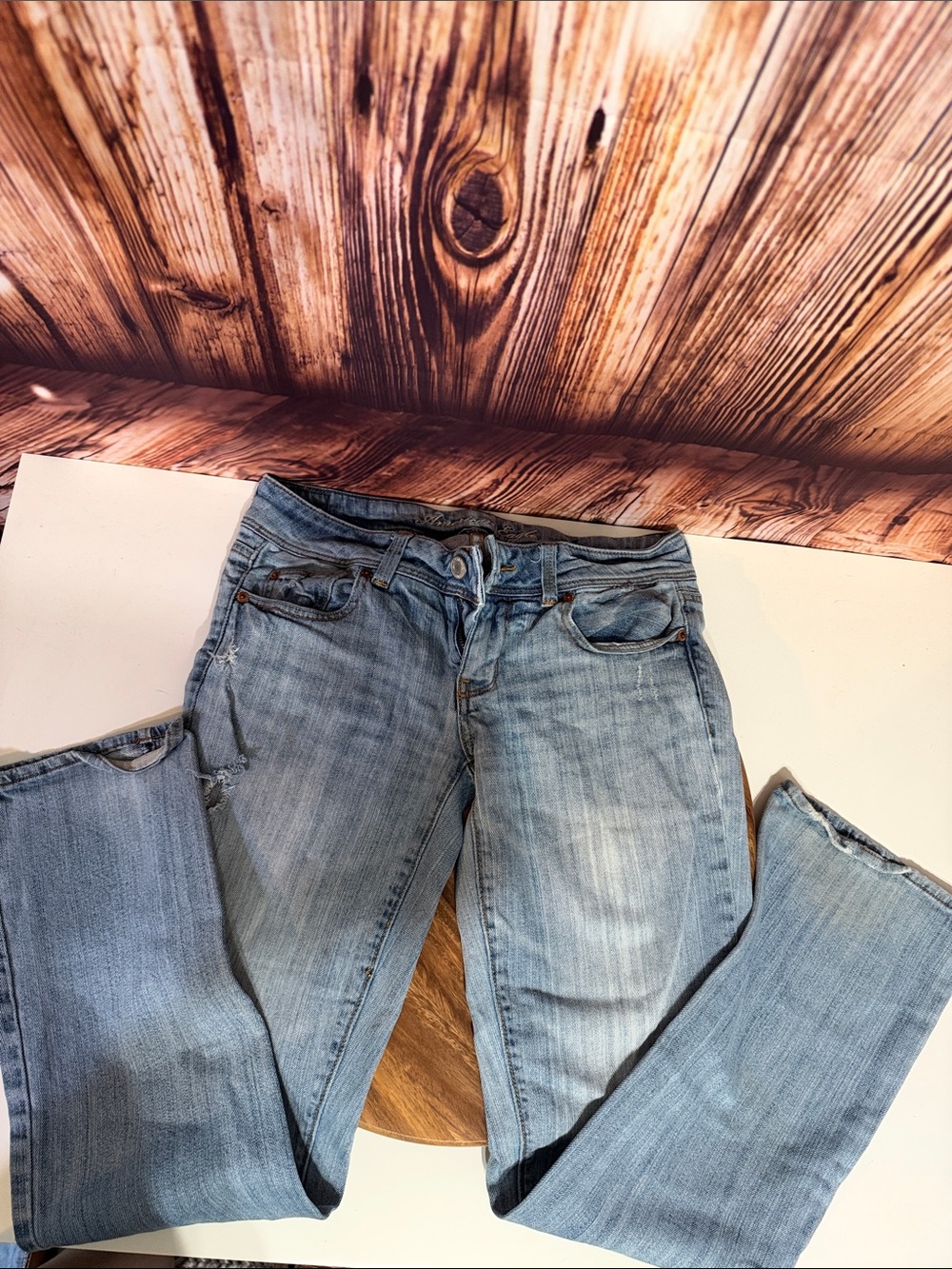 American Eagle Outfitters Light Wash Bootcut Jeans